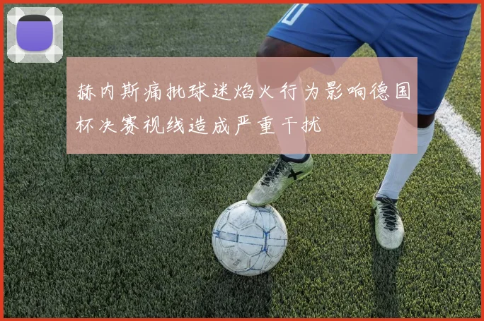 赫内斯痛批球迷焰火行为影响德国杯决赛视线造成严重干扰
